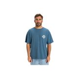 Quiksilver EQYZT08023-18326 Gh Qs Crystal Jet Mavi Günlük Stil Erkek T-shirt