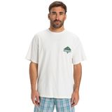 Quiksilver EQYZT08023-WBK0 Gh Qs Crystal Jet Beyaz Günlük Stil Erkek T-shirt