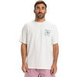 Quiksilver EQYZT08032-WBK0 HW Outside Inside Beyaz Günlük Stil Erkek T-shirt