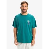Quiksilver EQYZT08033-21882 Hw Hypnotic Wave Yeşil Günlük Stil Erkek T-shirt