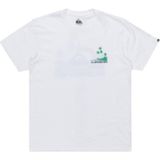 Quiksilver EQYZT08057-908 Palm Lines Ss Beyaz Günlük Stil Erkek T-shirt