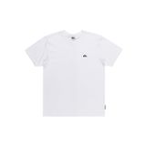Quiksilver Erkek Basic SS Tee Young Men T-Shirt, Beyaz, S