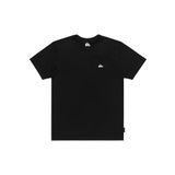 Quiksilver Erkek Basic SS Tee Young Men T-Shirt, Siyah, XXL