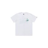 Quiksilver Erkek Beyaz Kısa Kollu Tişört XL Beden PALM LINES SS Modeli