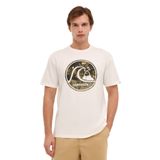 Quiksilver Erkek Beyaz Kısa Kollu Tişört XS Beden EVO BUBBLE WRAPPED SS Modeli