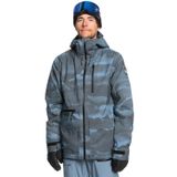 Quiksilver Erkek Ceketi, Mountain Spray Flint Stone, L