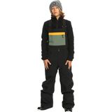 QUIKSILVER ERKEK ÇOCUK SNOWBOARD PANTOLONU Mash Up Youth Bib Siyah - 10 Yaş