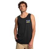 Quiksilver Erkek Colour Flow Tank Bluz (1'li Paket)