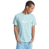 QUIKSILVER Erkek Comp logo Kısa Kollu Üst Tişört Siyah