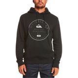 Quiksilver Erkek daire şeklinde kapüşonlu sweatshirt, Siyah, S