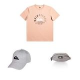 Quiksilver Erkek EQYTJ03403 Mission Printed Block Jk Tye Dye Laurel Wreath Kışlık Mont, Yeşil, S