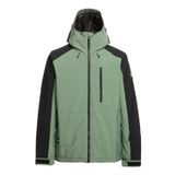 Quiksilver Erkek EQYTJ03404 Mission Block Jk Laurel Wreath Kışlık Mont, Yeşil, M