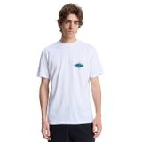 Quiksilver Erkek Ev Beach Blast SS Tişört, Beyaz, XS