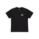 Quiksilver Erkek Ev Mini Logo SS Tişört, Siyah, S