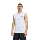 Quiksilver Erkek EV Quikglobe Muscle Top Tişört Üst Beyaz, beyaz, M