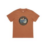 Quiksilver Erkek Ev Three Seas SS Tişört, Kepek, XS