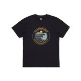 Quiksilver Erkek Ev Three Seas SS Tişört, Koyu lacivert., L