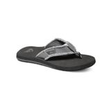 Quiksilver Erkek Maymun Abyss Parmak arası terlik,Grau Grey Black Brown,46 EU
