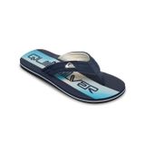 Quiksilver Erkek Molokai Layback Parmak Arası Terlik Sandalet Siyah, Aqua Holmes, 41 EU