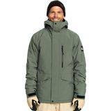 Quiksilver Erkek Mont Mission Soli Jk Snjt - Yeşil