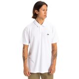 Quiksilver Erkek Mw Pique Polo Gömlek, Beyaz, M