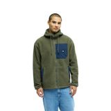 Quiksilver Erkek Polar Mont Kapüşonlu Fermuarlı Rahat Kesim Günlük Outdoor Ceket