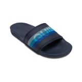 Quiksilver Erkek Rivi Wordmark Kaydırmalı Sandalet, mavi, 5.5 UK