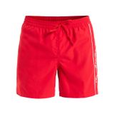 Quiksilver Erkek şort, kırmızı (High Risk Red), XS