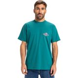 Quiksilver Ev Beach Blast Erkek Tişört - Yeşil - XL