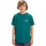Quiksilver Ev Beach Blast Yth Erkek Çocuk Tişört - Yeşil - 10 Yaş
