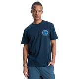 Quiksilver Ev Duality Erkek Mavi Tişört
