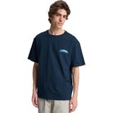 Quiksilver Ev Fade Spectru Erkek Tişört - Lacivert - 2XL