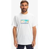 Quiksilver Ev Gradient Box Ss Erkek T-Shirt - Beyaz