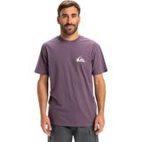 Quiksilver Ev Mini Logo Erkek Mor Tişört - 2XL