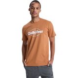 Quiksilver Ev Shape All Day Erkek Kırmızı Tişört - Kiremit
