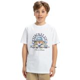 Quiksilver Ev Skull Feast Yth Erkek Çocuk Beyaz Tişört