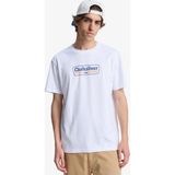 Quiksilver Ev Starting Erkek Tişört - Beyaz - M
