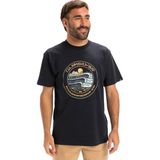 Quiksilver EV THREE SEAS SS Lacivert Erkek Kısa Kol Gömlek
