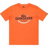 Quiksilver Ev Typed Out Yth Erkek Çocuk Turuncu Tişört - Mercan - 16 Yaş