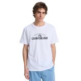 Quiksilver Ev Vista Kısa Kollu Tişört, S, EQYZT08287, Bright White - Solid, Erkek