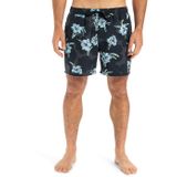Quiksilver Everyday Straight Volley 15 Deniz Şortu, X-Large, EQYJV04121-kvj7, Arka yarda siyah - Kvj7, Erkek