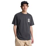 Quiksilver EVO BLOSSOM OF Siyah Baskılı T-Shirt, XL, 087667, Grey, Erkek