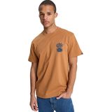 Quiksilver EVO BLOSSOM OF Turuncu Baskılı Erkek T-Shirt
