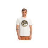 Quiksilver Evo Bubble Wrapped Erkek Beyaz Tişört