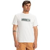 Quiksilver Evo Endless Type Erkek Beyaz Tişört - M