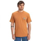 Quiksilver Evo Future Islands Kısa Kollu T-Shirt, M, EQYZT08038, BRAN, Erkek
