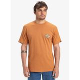 Quiksilver Evo Future Islands Kısa Kollu T-Shirt, S, EQYZT08038, BRAN, Erkek
