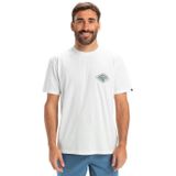 Quiksilver Evo Future Islands Tişört, XL, EQYZT08038, SNOW WHITE, Erkek