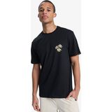 Quiksilver Evo Learning From Nature Erkek Kısa Kollu T-Shirt - XL - Siyah