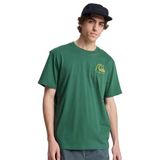 Quiksilver EVO ORIGINAL BS Bisiklet Normal Baskılı T-Shirt, XL, 5003368641, Yeşil, Erkek